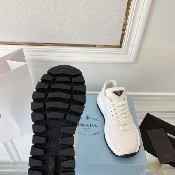 Prada Prax 01 Nylon Sneakers White For Women PRD P00618382