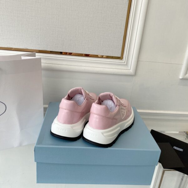 Prada Prax 01 Re-Nylon Gabardine Sneakers Pink For Women 1.8in/45mm PRD 