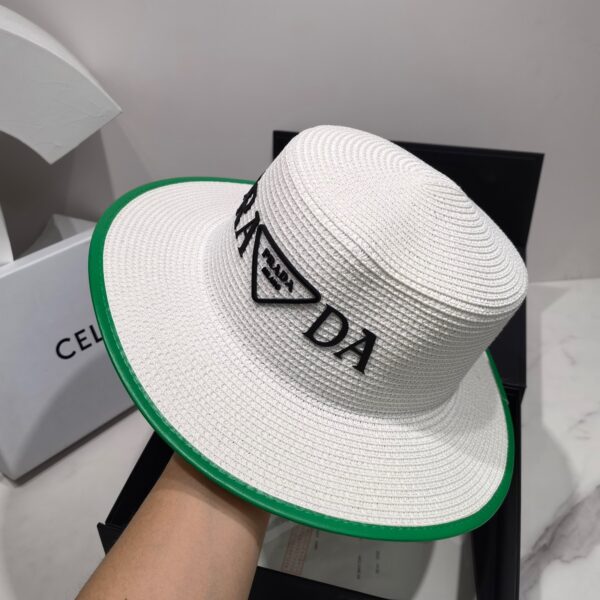 Prada Raffia Hat White Prada Hat