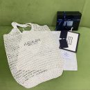 Prada Raffia Tote Bag White For Women, Women's Bags 20in/51cm 1BG424_2A2T_F0009_V_OOO