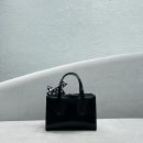Prada Re-Edition 1995 Brushed Mini Handbag Black For Women, Women's Bags 8.6in/22cm