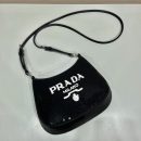 Prada Re-Edition 2000 Sequined Re-Nylon Mini-Bag Black For Women, Women's Bags 8.6in/22cm 1NE515_2D0Y_F0967