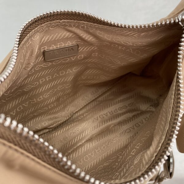 Prada Re-Edition 2005 Re-Nylon Mini Bag Beige For Women, Women's Bags 8.6in/22cm