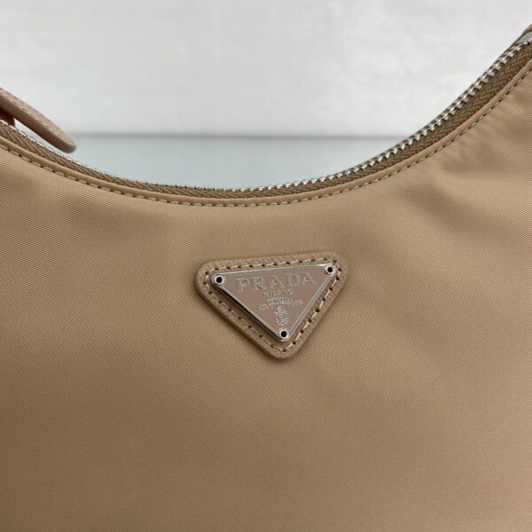 Prada Re-Edition 2005 Re-Nylon Mini Bag Beige For Women, Women's Bags 8.6in/22cm