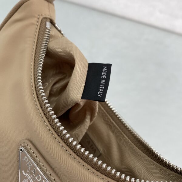 Prada Re-Edition 2005 Re-Nylon Mini Bag Beige For Women, Women's Bags 8.6in/22cm
