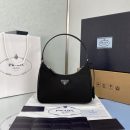 Prada Re-Edition 2005 Re-Nylon Mini Bag Black For Women, Women's Bags 8.6in/22cm