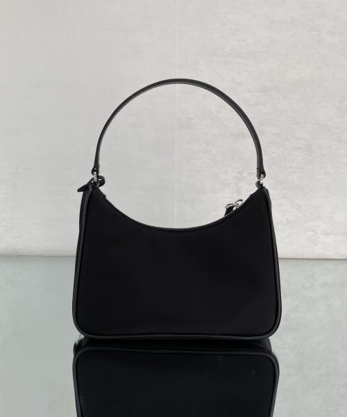 Prada Re-Edition 2005 Re-Nylon Mini Bag Black For Women, Women's Bags 8.6in/22cm