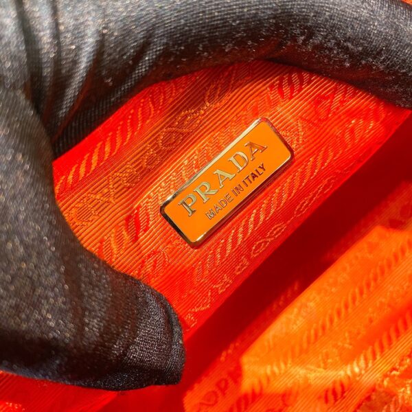 Prada Re-Edition 2005 Re-Nylon Mini Bag Orange For Women, Women's Bags 8.6in/22cm