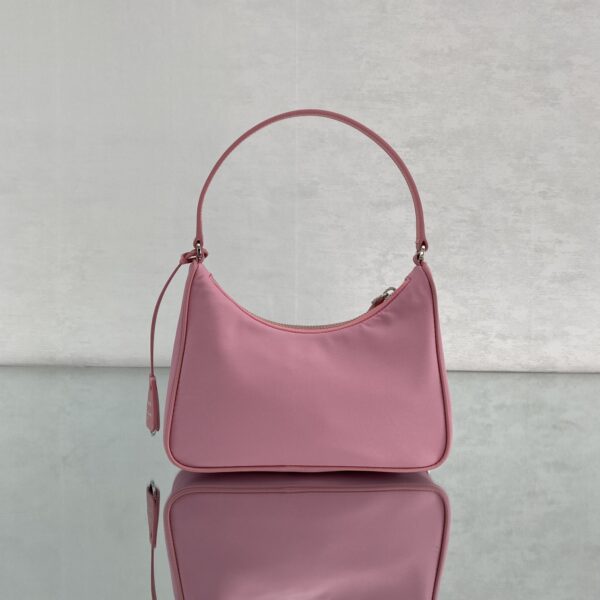 Prada Re-Edition 2005 Re-Nylon Mini Bag Pink For Women, Women's Bags 8.6in/22cm