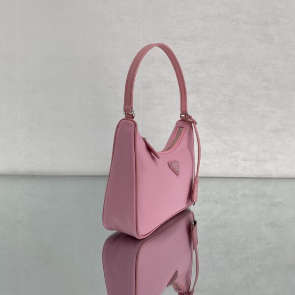 Prada Re-Edition 2005 Re-Nylon Mini Bag Pink For Women, Women's Bags 8.6in/22cm