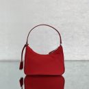 Prada Re-Edition 2005 Re-Nylon Mini Bag Red For Women, Women's Bags 8.6in/22cm
