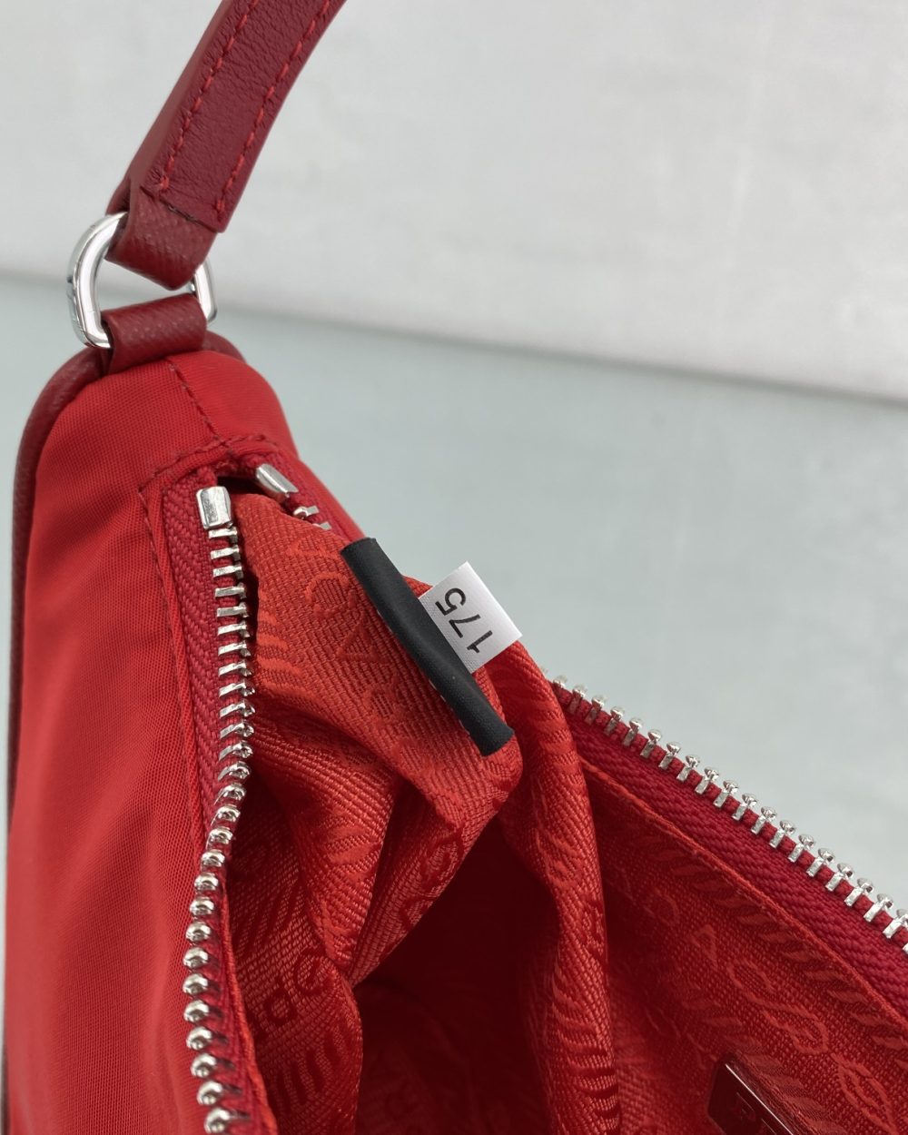 Prada Re-Edition 2005 Re-Nylon Mini Bag Red For Women, Women's Bags 8.6in/22cm