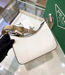 Prada Re-Edition 2005 Re-Nylon Mini Bag White For Women, Women's Bags 8.6in/22cm
