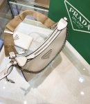 Prada Re-Edition 2005 Re-Nylon Mini Bag White For Women, Women's Bags 8.6in/22cm