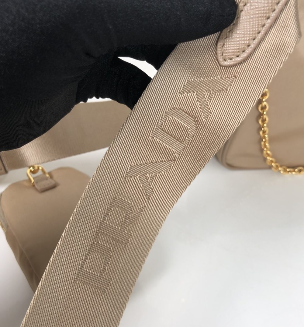 Prada Re-Edition 2005 Saffiano Bag Beige For Women, Women's Bags 8.6in/22cm 1BH204_NZV_F0MUH_V_V2M