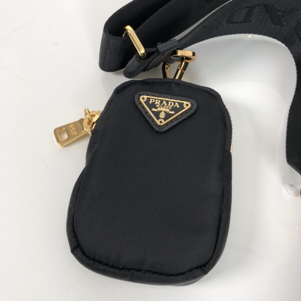 Prada Re-Edition 2005 Saffiano Bag Black For Women, Women's Bags 8.6in/22cm 1BH204_NZV_F0632_V_V2M