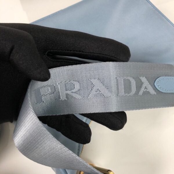 Prada Re-Edition 2005 Saffiano Bag Blue For Women, Women's Bags 8.6in/22cm 1BH204_NZV_F0ETB_V_V2M