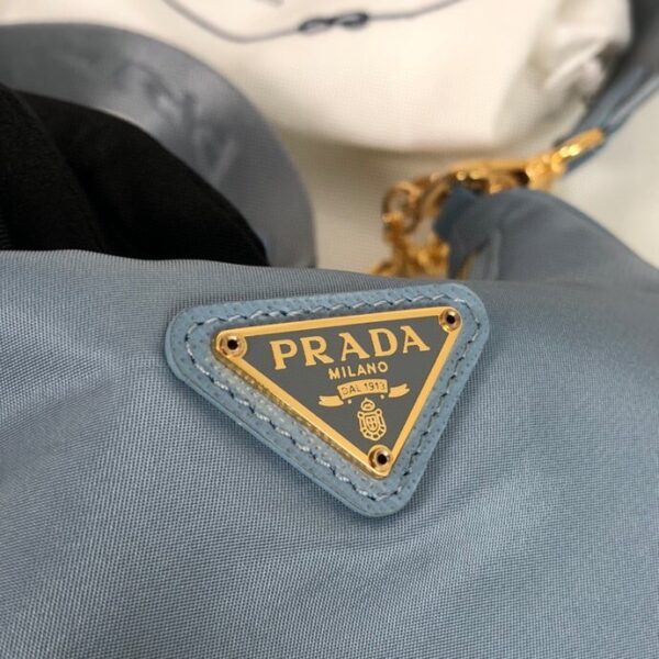 Prada Re-Edition 2005 Saffiano Bag Blue For Women, Women's Bags 8.6in/22cm 1BH204_NZV_F0ETB_V_V2M