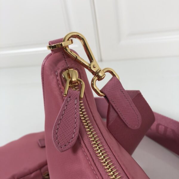 Prada Re-Edition 2005 Saffiano Bag Pink For Women, Women's Bags 8.6in/22cm 1BH204_NZV_F011S_V_V2M