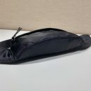 Prada Re-Nylon And Saffiano Belt Bag Black For Women, Women's Bags 10.2in/26cm 2VL034_2DMG_F0002_V_OOO