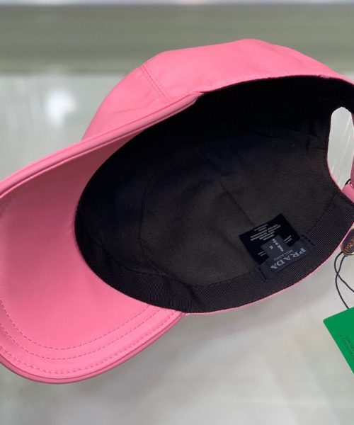 Prada Re-Nylon Baseball Cap Pink Prada Cap