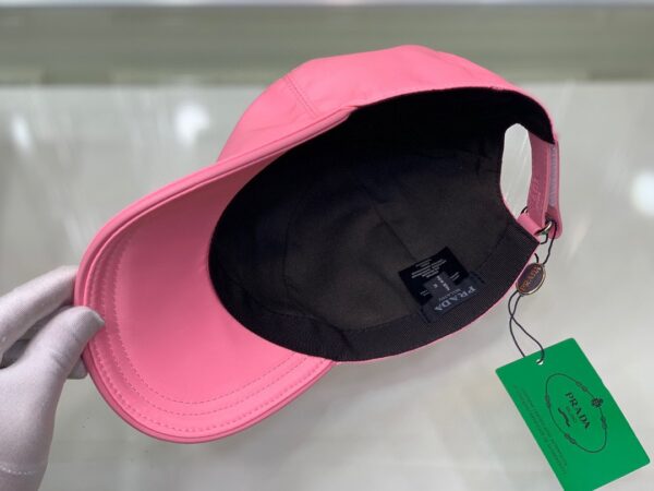 Prada Re-Nylon Baseball Cap Pink Prada Cap