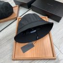 Prada Re-Nylon Bucket Hat Black Prada Hat 1HC137_2DMI_F0002