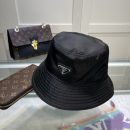 Prada Re-Nylon Bucket Hat Black Prada Hat 1HC137_2DMI_F0002
