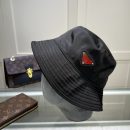 Prada Re-Nylon Bucket Hat Black Prada Hat