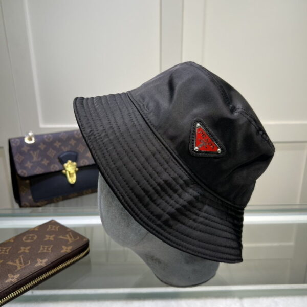 Prada Re-Nylon Bucket Hat Black Prada Hat