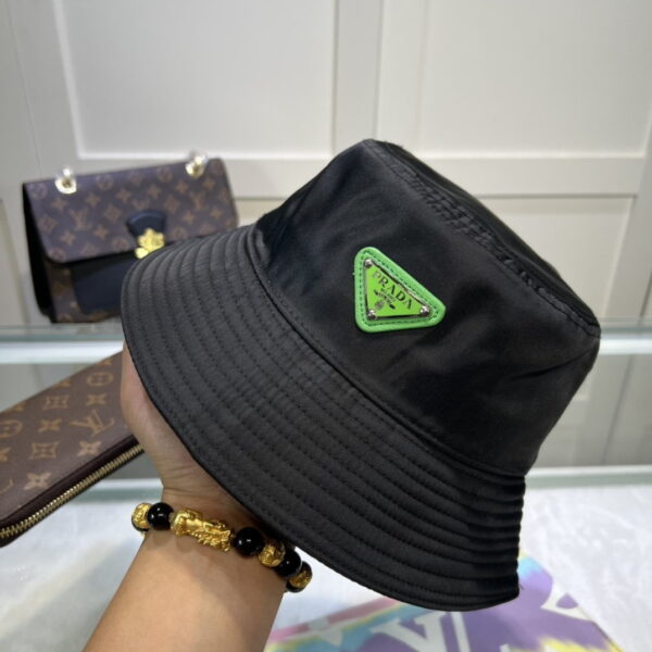 Prada Re-Nylon Bucket Hat Black Prada Hat