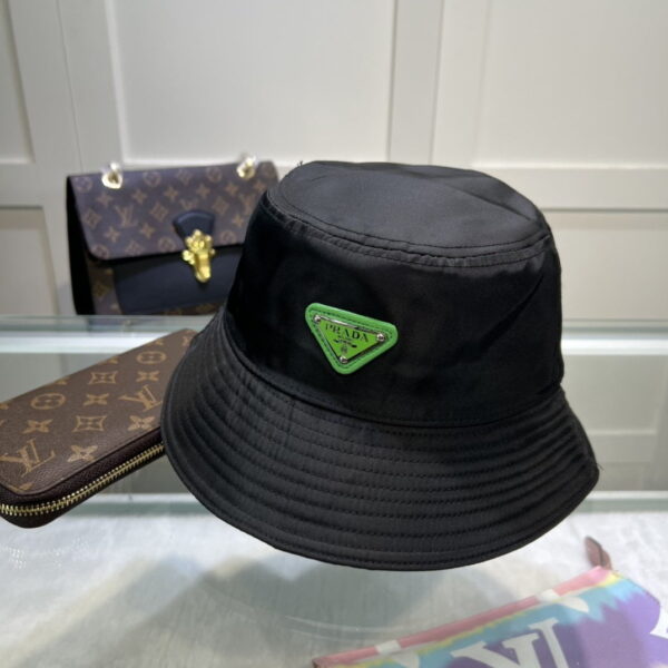 Prada Re-Nylon Bucket Hat Black Prada Hat