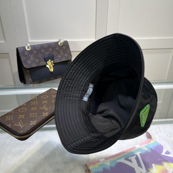 Prada Re-Nylon Bucket Hat Black Prada Hat