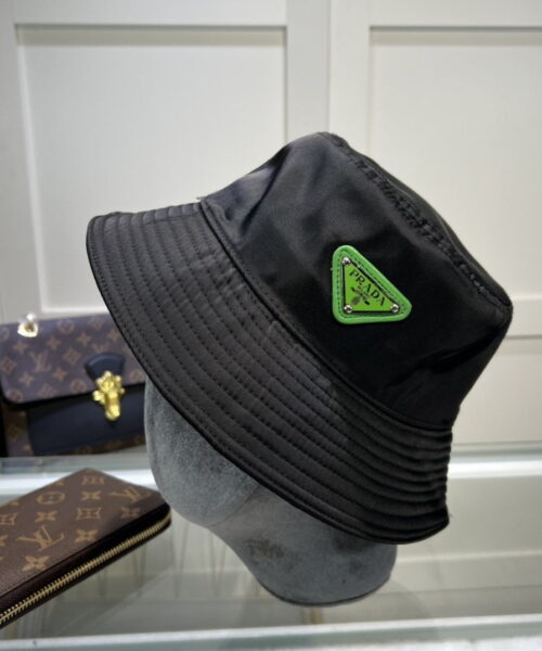 Prada Re-Nylon Bucket Hat Black Prada Hat