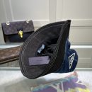 Prada Re-Nylon Bucket Hat Black/Blue Prada Hat