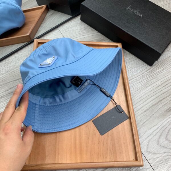 Prada Re-Nylon Bucket Hat Blue Prada Hat