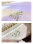 Prada Re-Nylon Medium Backpack White For Women, Women's Bags 12.6in/32cm 1BZ811_RV44_F0009_V_OTO