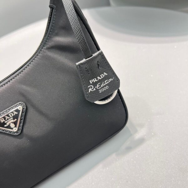 Prada Re-Nylon Re-Edition 2000 Mini-Bag Black For Women, Women's Bags 8.6in/22cm 1NE515_RDH0_F0002