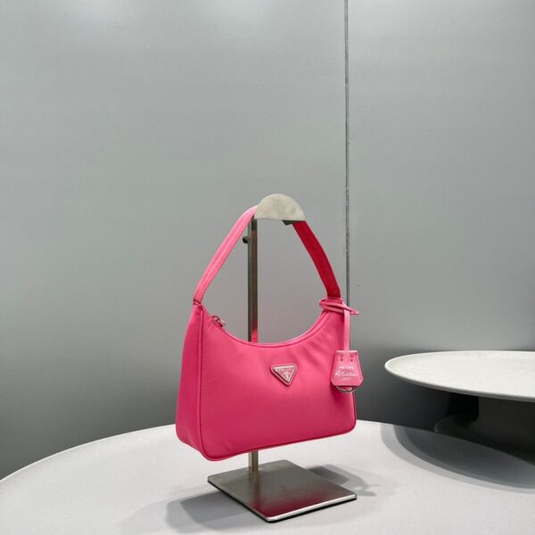 Prada Re-Nylon Re-Edition 2000 Mini-Bag Dark Pink For Women, Women's Bags 8.6in/22cm