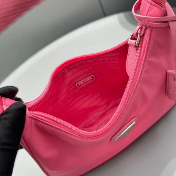 Prada Re-Nylon Re-Edition 2000 Mini-Bag Dark Pink For Women, Women's Bags 8.6in/22cm