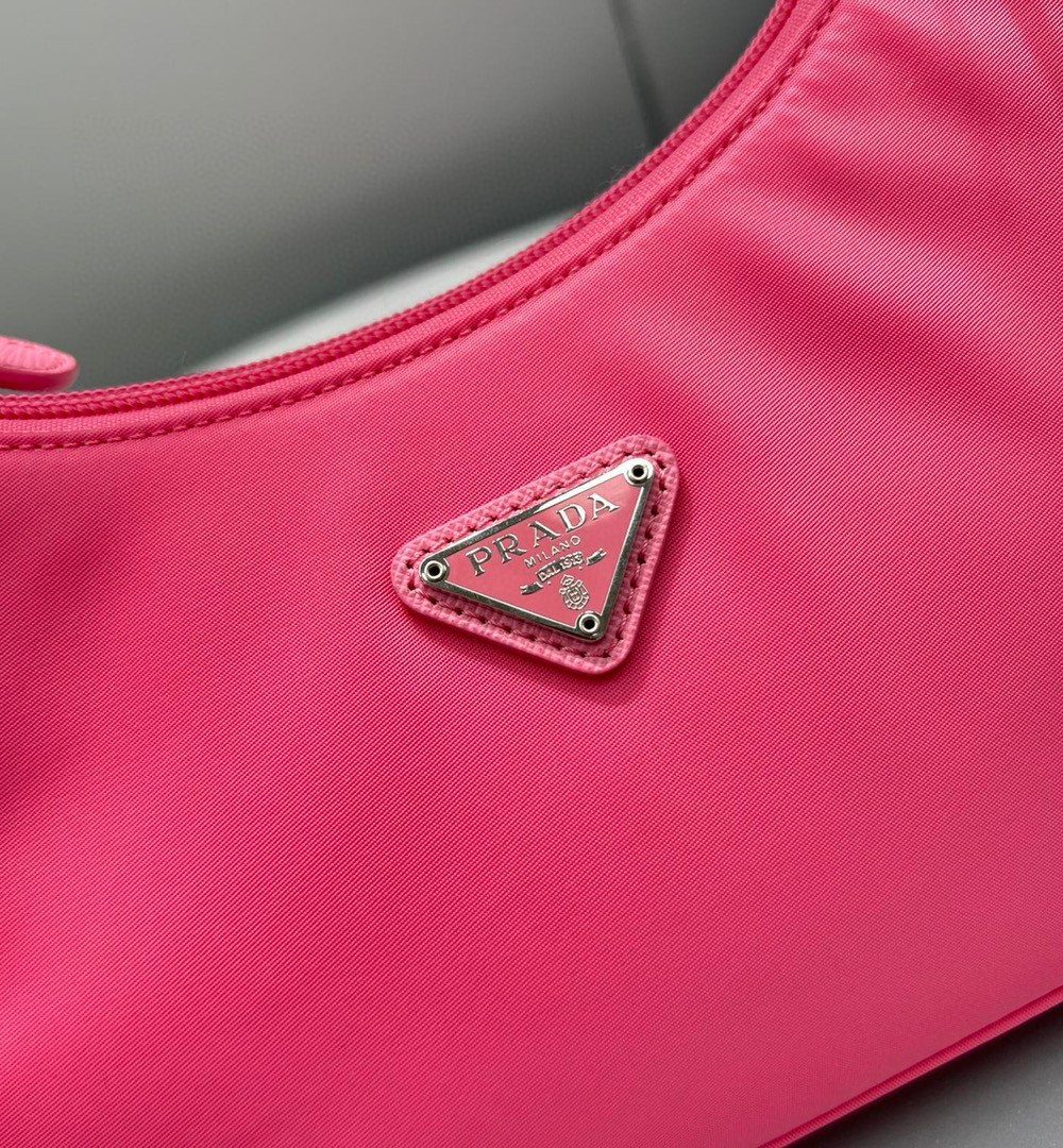 Prada Re-Nylon Re-Edition 2000 Mini-Bag Dark Pink For Women, Women's Bags 8.6in/22cm