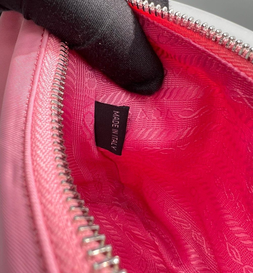 Prada Re-Nylon Re-Edition 2000 Mini-Bag Pink For Women, Women's Bags 8.6in/22cm 1NE515_RDH0_F0E18