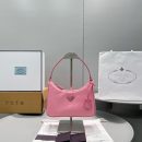 Prada Re-Nylon Re-Edition 2000 Mini-Bag Pink For Women, Women's Bags 8.6in/22cm 1NE515_RDH0_F0E18