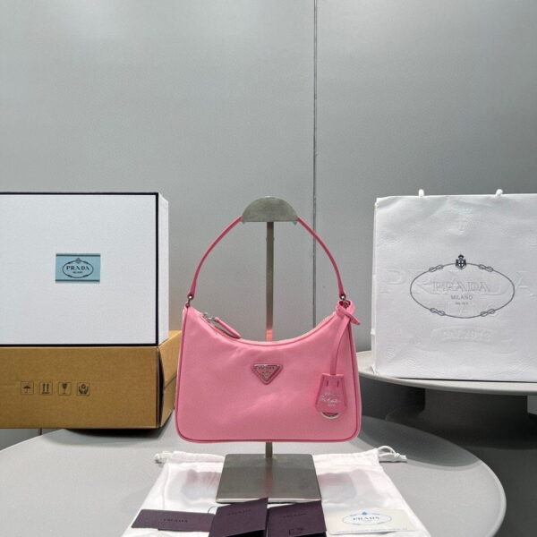 Prada Re-Nylon Re-Edition 2000 Mini-Bag Pink For Women, Women's Bags 8.6in/22cm 1NE515_RDH0_F0E18
