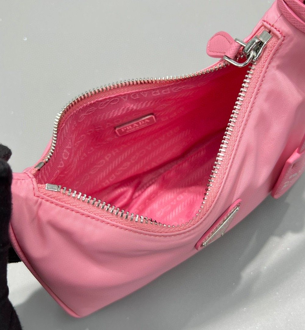 Prada Re-Nylon Re-Edition 2000 Mini-Bag Pink For Women, Women's Bags 8.6in/22cm 1NE515_RDH0_F0E18