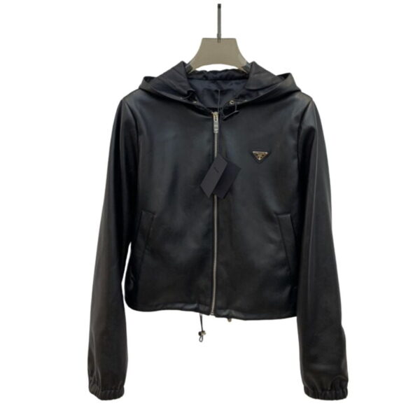 Prada Reversible Bomber Jacket Black For Women