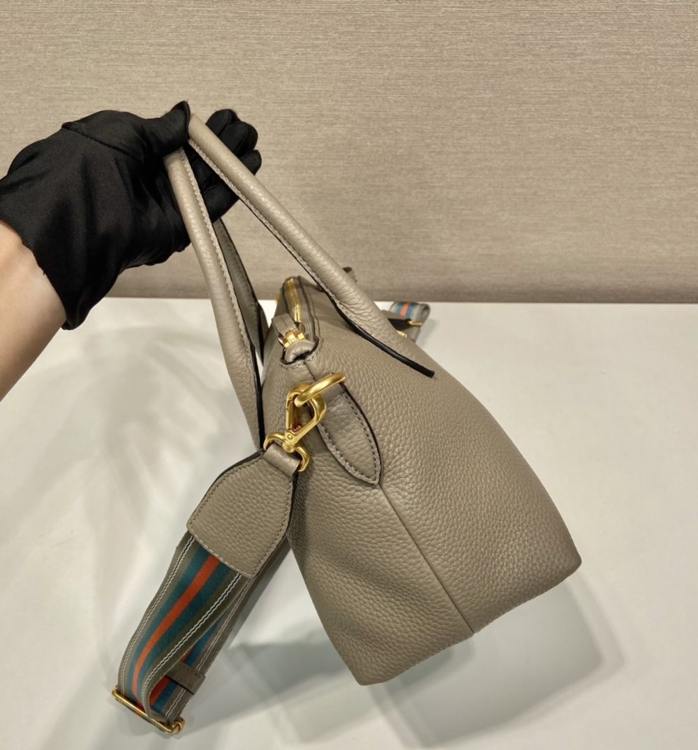 Prada Saffiano Mini Bag Beige For Women, Women's Bags 9.4in/24cm