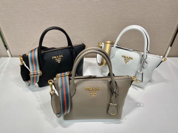 Prada Saffiano Mini Bag Beige For Women, Women's Bags 9.4in/24cm