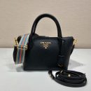 Prada Saffiano Mini Bag Black For Women, Women's Bags 9.4in/24cm