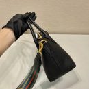 Prada Saffiano Mini Bag Black For Women, Women's Bags 9.4in/24cm